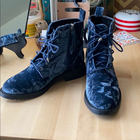 Velvet Gerry combat boots - Picture 2 of 6